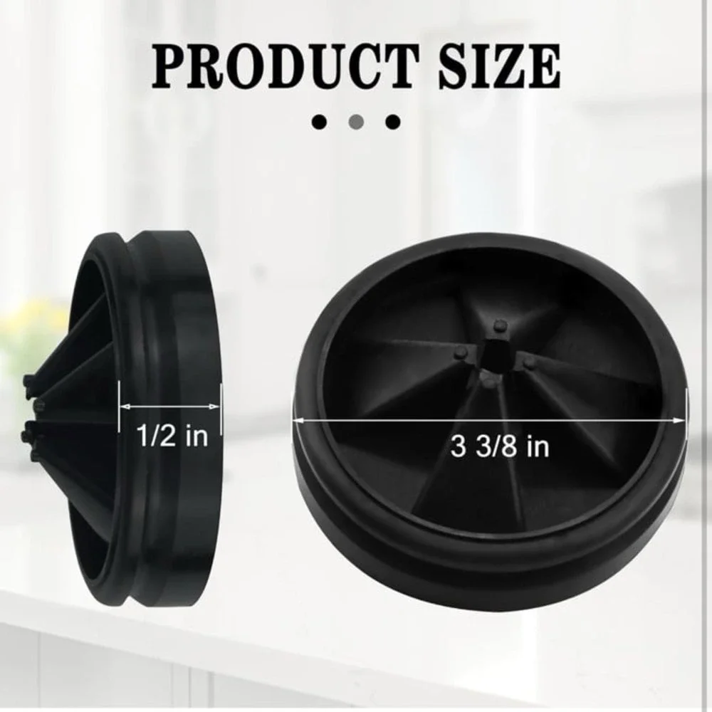 Garbage Disposal Splash Guards, 2-Pack Upgraded for InSinkErator Evolution Serie